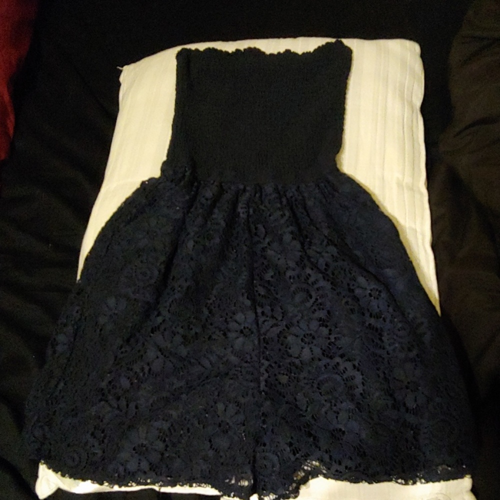 A blue romper